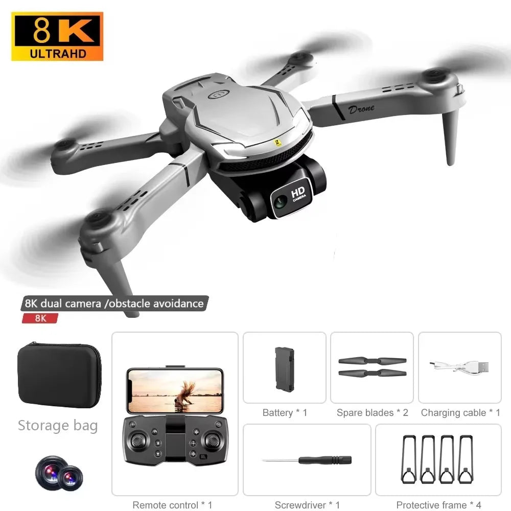 Drone V88 pour Xiaomi Mijia Professional 8K HD ESC Caméra à flux optique OA Drones aériens Wifi RC UAV Jouet amélioré Cadeau 2025 Nouveau