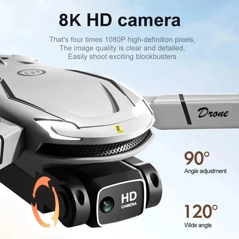 Drone V88 pour Xiaomi Mijia Professional 8K HD ESC Caméra à flux optique OA Drones aériens Wifi RC UAV Jouet amélioré Cadeau 2025 Nouveau